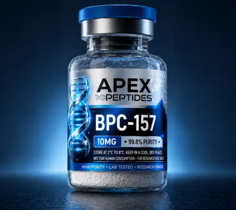 Apex Peptides Tirzepatide 10mg research vial
